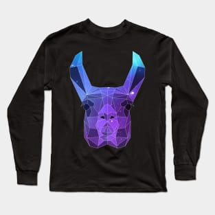 Galaxy Llama Long Sleeve T-Shirt